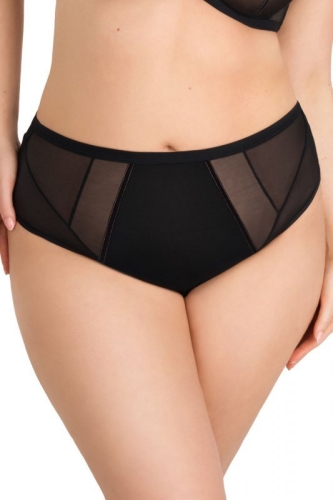 Figi z wysokim stanem Gorsenia Just Black 825 czarne