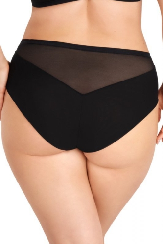 Figi z wysokim stanem Gorsenia Just Black 825 czarne – ujęcie 2