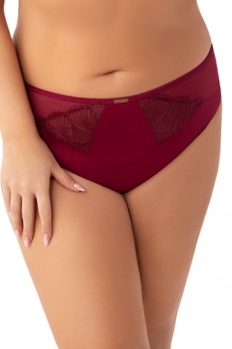 Figi brazyliany haftowane Gorsenia Mira 944 bordowe