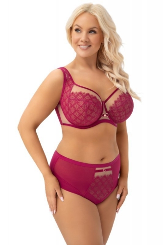 Figi brazyliany koronkowe Gorsenia Dayana 006 różowe – ujęcie 2