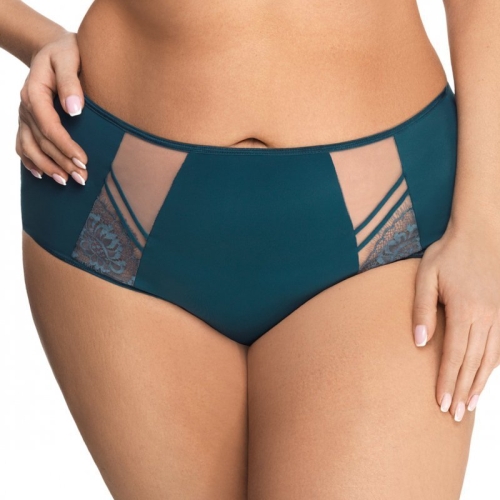 Figi wysokie z tiulem Gorsenia Paradise 497 zielone