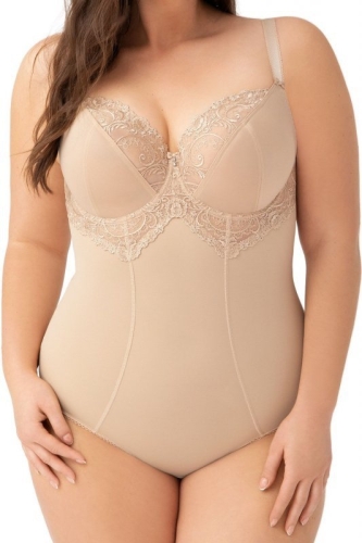 Body modelujące Gorsenia Gala 356 beżowe – ujęcie 2