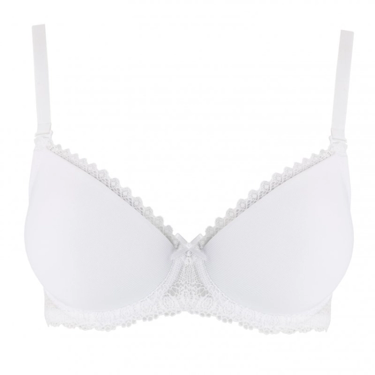 Biustonosz push-up usztywniany Esotiq-Henderson Julietta (Kassidy) 23444 biały – ujęcie 3