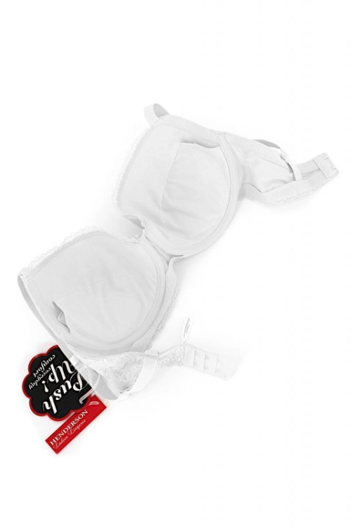 Biustonosz push-up usztywniany Esotiq-Henderson Julietta (Kassidy) 23444 biały – ujęcie 4