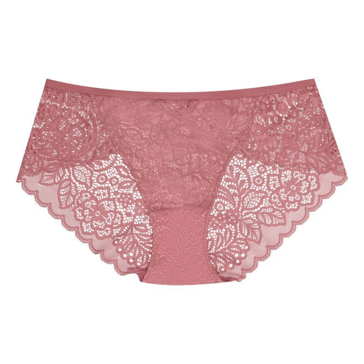 Figi damskie koronkowe Esotiq-Henderson Hint8 40660 rose