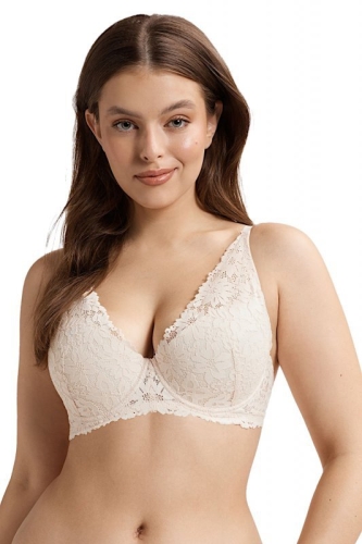 Biustonosz push-up Esotiq-Henderson Halsey2 40849 kremowy