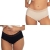 Figi midi bikini z mikrofibry Esotiq-Henderson Polly 41614 K001 2-pak