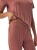 Piżama damska spodnie 3/4 Esotiq-Henderson Noves 43023 mauve – ujęcie 5