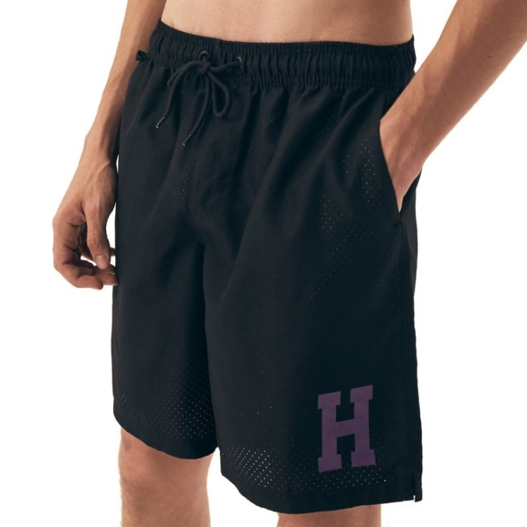 Kąpielówki męskie szorty Esotiq-Henderson Orlando 42766 czarne - fotografia modelu numer 13