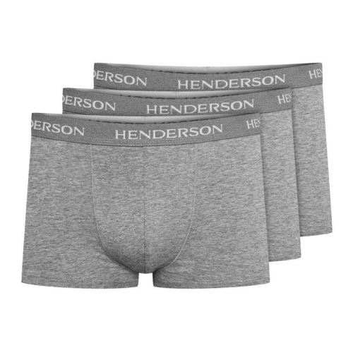 Bokserki męskie 3-pak Esotiq-Henderson Effort 39434 szare