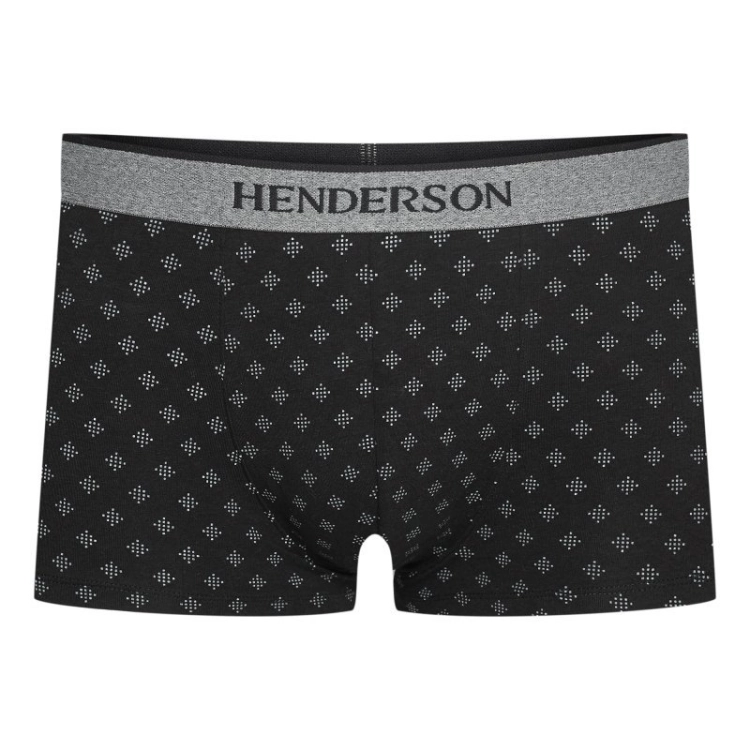 Bokserki męskie Esotiq-Henderson Match 39331 czarne – ujęcie 2