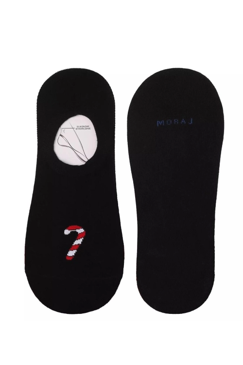 Baleriny damskie bawełniane Moraj CDBS250-007 świąteczne – ujęcie 4