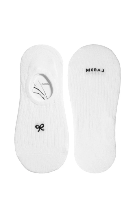 Baleriny damskie bawełniane Moraj CDB200-417 z haftem - prezentacja produktu - ujęcie 2