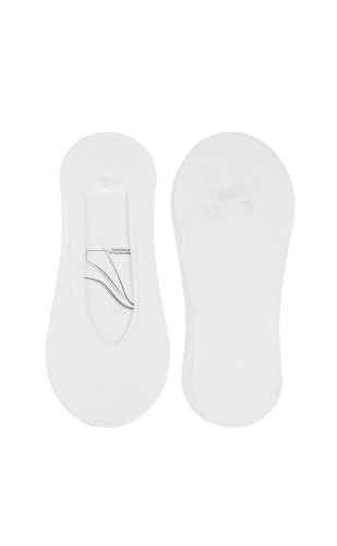Baleriny damskie bawełniane Moraj CDB201-003 z misiem 3D - prezentacja produktu - ujęcie 2