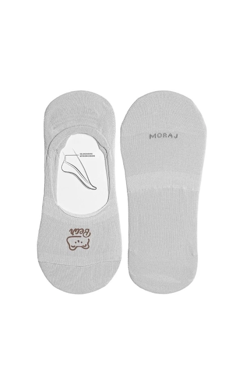 Baleriny damskie bawełniane Moraj CDB201-003 z misiem 3D - widok produktu - ujęcie 4
