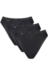 Figi damskie tai 3-pak Sloggi Basic czarne