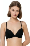 Biustonosz push-up Triumph Aura Spotlight WHU czarny