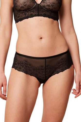 Figi damskie hipster Triumph Bright Spotlight czarne