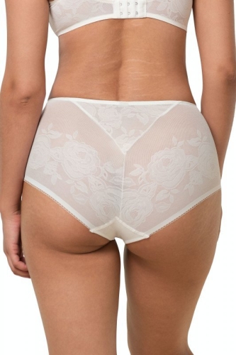 Figi damskie maxi Triumph Wild Rose ecru – ujęcie 2