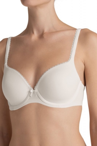 Biustonosz usztywniany Triumph Perfectly Soft WHP 00GT ecru – ujęcie 5