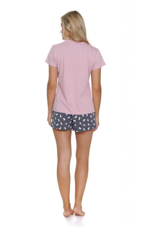 Piżama damska Doctor Nap PM 5347 papaya – ujęcie 6