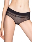 Figi bikini bezszwowe Lama L-POL5014 BI 02 czarne