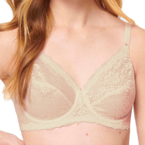 Biustonosz miękki koronkowy na fiszbinach Triumph Compliment skin – ujęcie 2