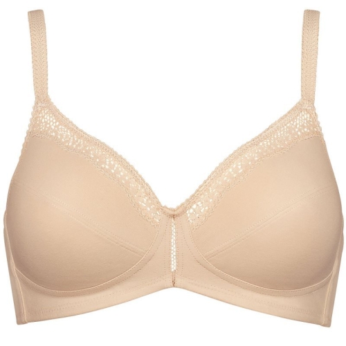 Biustonosz miękki bez fiszbin Triumph Cotton Beauty N skin – ujęcie 2