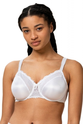 Biustonosz minimizer na fiszbinach Triumph Ladyform Soft WX biały