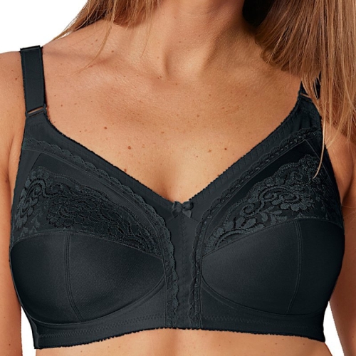 Biustonosz miękki bez fiszbin Triumph Claudette 104 NX czarny – ujęcie 2