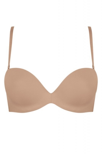 Biustonosz usztywniany bardotka Triumph Stepy Soft 01 WDP beżowy – ujęcie 2