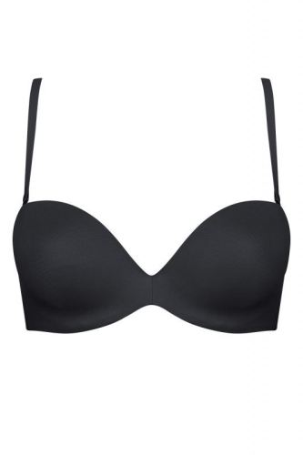 Biustonosz bardotka usztywniany Triumph Stepy Soft 01 WDP czarny – ujęcie 2