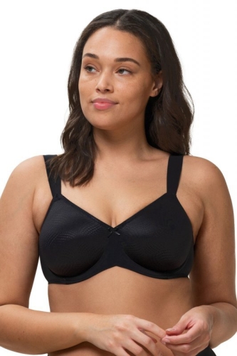 Biustonosz minimizer na fiszbinach Triumph Essential Minimizer WX 04 czarny