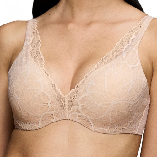 Biustonosz usztywniany na fiszbinach Triumph Body Make-Up Illusion beżowy – ujęcie 2
