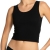 Bawełniana koszulka tank top Julimex Cotton Mood czarna – ujęcie 2