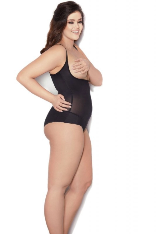 Body mocno wyszczuplające pod biust Mitex Glam cza