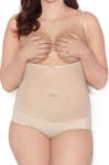 Body mocno wyszczuplające pod biust Mitex Glam beżowe
