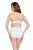Figi korygujące plus size Mitex Iga białe – ujęcie 7