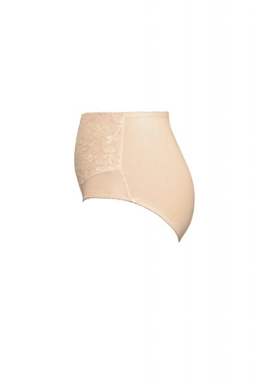 Figi modelujące z koronką plus size Mitex Ala beżowe - dodatkowa prezentacja produktu, ujęcie 12