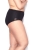 Figi lekko modelujące z koronką plus size Mitex Ela czarne – ujęcie 3