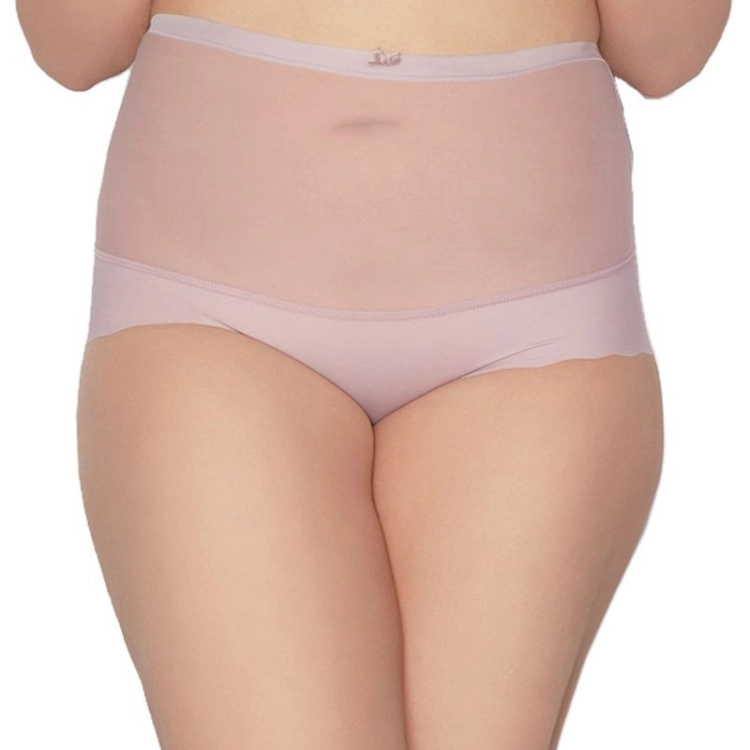 Figi mocno modelujące laserowo cięte Mitex Glam Low pudrowy róż – ujęcie 5
