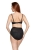 Figi korygujące plus size Mitex Iga czarne – ujęcie 4