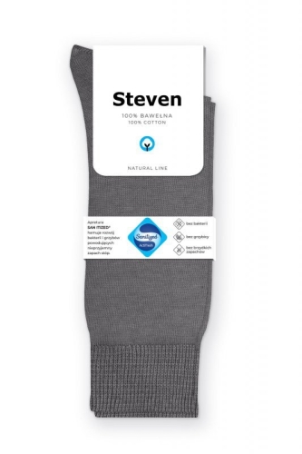 Steven Skarpety 100% bawełna 055 szare – ujęcie 2