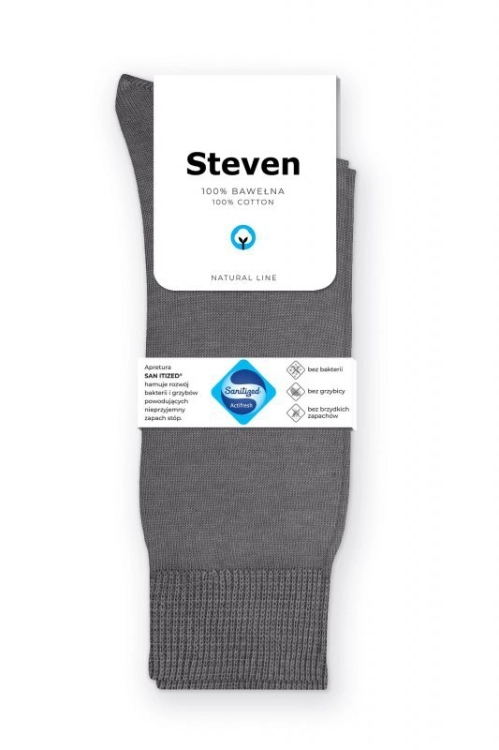 Steven Skarpety 100% bawełna 055 szare – ujęcie 2