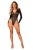 Koronkowe body Obsessive Merlys czarne – ujęcie 5