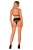 Koronkowe body Obsessive Maderris czarne – ujęcie 4