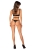 Otwarte body Obsessive Armares czarne – ujęcie 6