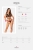 Otwarte body Obsessive Armares czarne – ujęcie 7