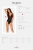 Body Obsessive Chic Amoria czarne – ujęcie 7