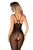 Bodystocking otwarte Obsessive G335 czarne – ujęcie 6